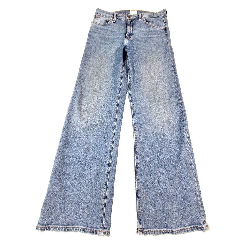 Hudson Rosalie Wide Leg Jeans Women’s 27 Light Wash Flare Denim
